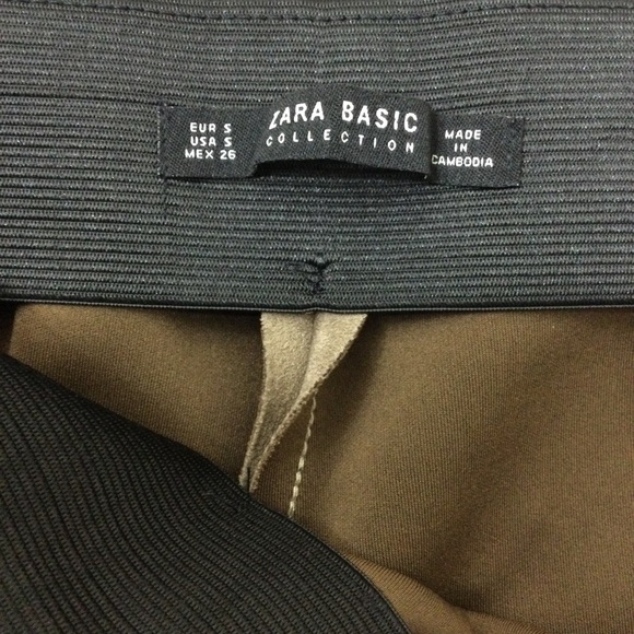 Zara Pants Faux Suede Pull On Leggings Bundle Size S - Picture 6 of 11